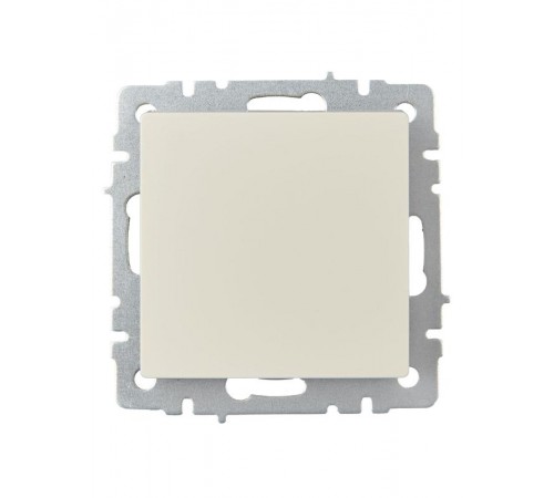 BRITE Выключатель 1-клавишный 10А ВС10-1-0-БрКр бежевый  BR-V10-0-10-K10  IEK