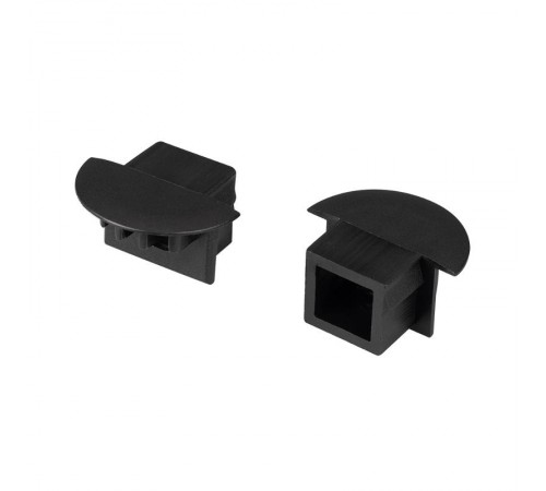 Заглушка для PDS-F черная с отверстием  026206  Arlight