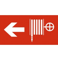 Пиктограмма (наклейка) "Пожарный кран" PVC для ССА 3000 IEK  LPC10-2-30-15-PKRAN  IEK