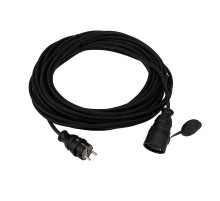 Удлинитель-шнур КГ 3х1.5, 20 м, морозостойкий, с/з, 16 А, 3500 Вт, IP44 (Сделано в России)  11-7072  REXANT