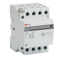 Контактор модульный КМ 63А 4NО (3 мод.) EKF PROxima  km-3-63-40  EKF