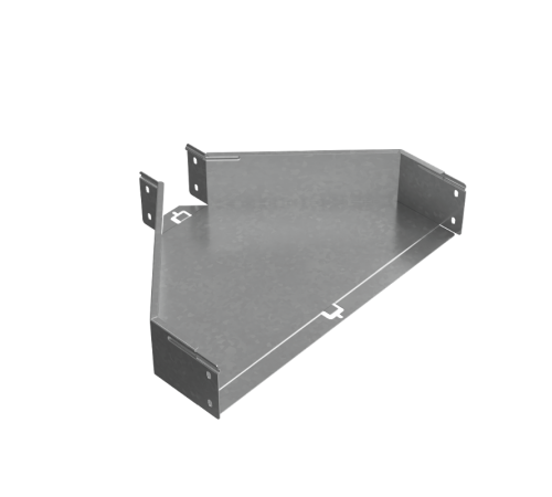 Переходник центральный 100х100-500 мм "ПЛЮС" HD  PDplus100-100-500-C HD   КМ-профиль