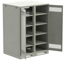 ITK LINEA B Шкаф (пустой) 1700х1200мм дверь двуст. мет. сер.  LB35-17H29-2M  ITK