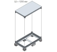 Рама шкафа верхняя/нижняя 1200x800ШхГ  EK1280KN  ABB
