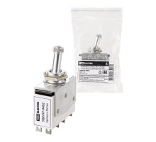 Выключатель-тумблер ТВ1-4 2P 250 В 5 А (8c) ON-OFF с фиксацией (4з)  SQ0747-0402  TDM