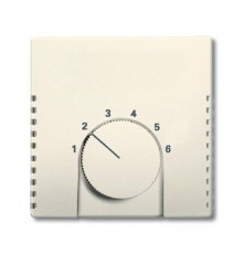 Плата центр. (накладка) для мех. терморегулятора (термостата) 1094 U, 1097 U, серия solo/future, цвет сл. кость  1710-0-3543   2CKA001710A3543  ABB