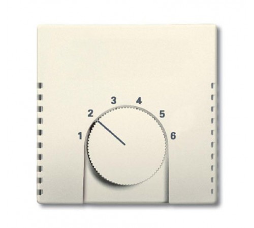 Плата центр. (накладка) для мех. терморегулятора (термостата) 1094 U, 1097 U, серия solo/future, цвет сл. кость  1710-0-3543   2CKA001710A3543  ABB