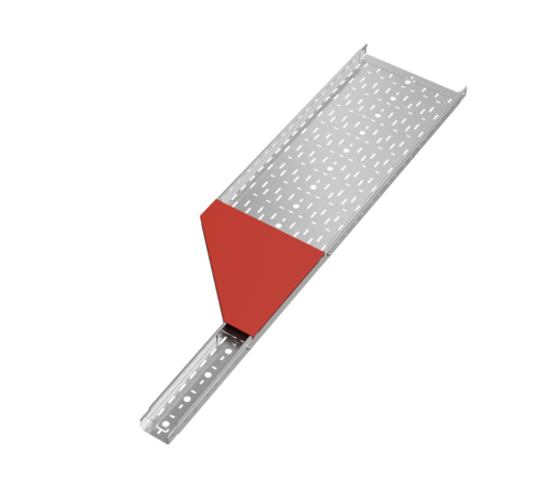 Крышка переходника левого 100-400 мм "ПЛЮС" HD  KPDplus100-400-L HD   КМ-профиль