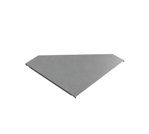 Крышка переходника левого 100-400 мм "ПЛЮС" HD  KPDplus100-400-L HD   КМ-профиль