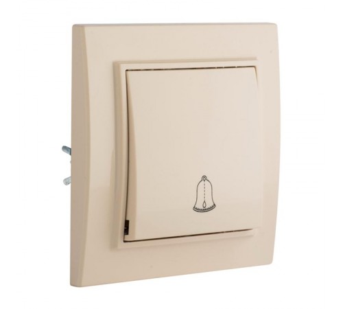 Минск Кнопка звонка  СП, 10А, бежевый EKFERV10-027-20EKF