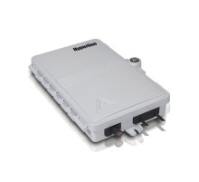 FO-WBI-2A-GY Бокс оптический настенный, 2 порта (SC, duplex LC), IP65, 102 х 167 х 31 мм 358583  Hyperline