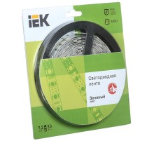 Лента светодиодная LSR-5050G30 7,2Вт 12В зеленый IP20 5м  LSR2-5-030-20-1-05  IEK