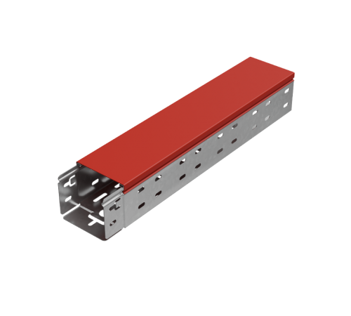 Крышка лотка 100х1,2 L2000 мм "ПЛЮС" HD  KLplus100*1.2*2000 HD  КМ-профиль