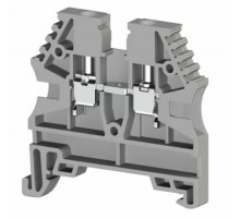 Клеммник на DIN-рейку 2,5мм.кв. (серый) AVK2,5 RD(RP)0.0.0.3.04200RP  304200RP  Klemsan