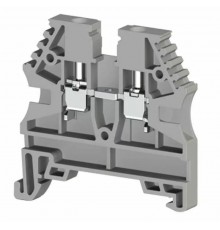 Клеммник на DIN-рейку 2,5мм.кв. (серый) AVK2,5 RD(RP)0.0.0.3.04200RP  304200RP  Klemsan