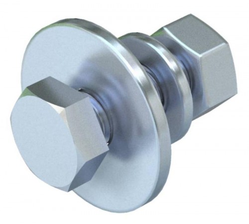 Комплект Болт+Шайба+Гайка M12x40 (SKS 12X40 G F)  3164020  OBO Bettermann