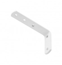 Кронштейн бытовой белый 50*50*20*4.0 мм - накл.   127940  Tech-KREP