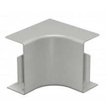 Крышка внутреннего угла кабельного канала WDK 40x90 мм (ПВХ,серый) (WDK HI40090GR)  6021190  OBO Bettermann