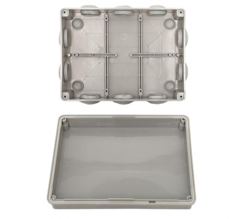 Коробка распределительная КМР-050-042 пылевлагозащитная, 10 мембранных вводов, уплотнительный шнур (190х140х70) EKF PROxima  plc-kmr-050-042  EKF