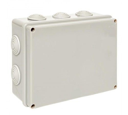 Коробка распределительная КМР-050-042 пылевлагозащитная, 10 мембранных вводов, уплотнительный шнур (190х140х70) EKF PROxima  plc-kmr-050-042  EKF