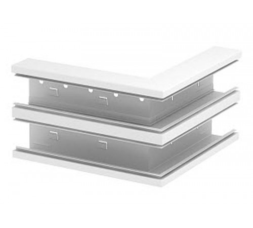 Наружный угол кабельного канала Rapid 80 70x210 мм (сталь,светло-серый) (GS-DA70210LGR)  6278412  OBO Bettermann