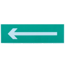 Сменное табло "Стрелка налево" зеленый фон  LPC10-02-30-10-NAL  IEK