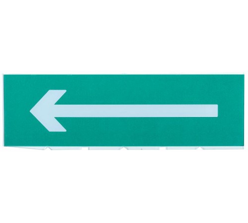 Сменное табло "Стрелка налево" зеленый фон  LPC10-02-30-10-NAL  IEK