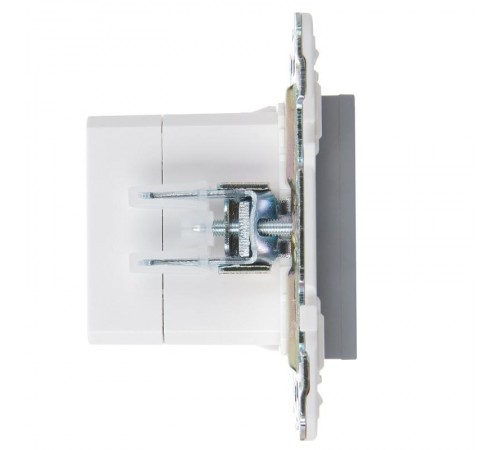 SKANDY Розетка USB A+C 18Вт SK-R13Gr серый  SK-U22-018-K03  IEK