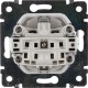 Valena Сл. кость Розетка 1-ая с/з с крышкой и защитными шторками IP44 (к простой рамке)  774120  Legrand