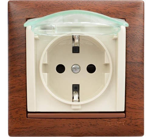 Valena Тонированное дерево Рамка 1-ая  770311  Legrand