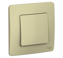 Blanca Бежевый С/У Переключатель 1-кл (cх.6), 10А, 250B  BLNVS010607  SE