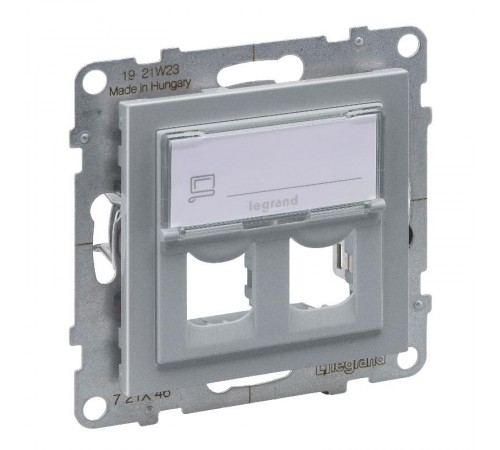 SUNO Комнатный электронный термостат 8А 230В. Винтовые зажимы. Цвет "Антрацит"  721436  Legrand