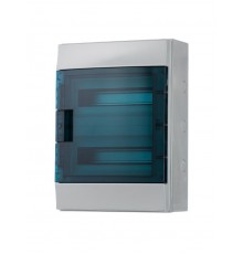 Бокс настенный 24М прозрачная дверь Mistral65 (с клемм)  1SLM006502A1204  ABB