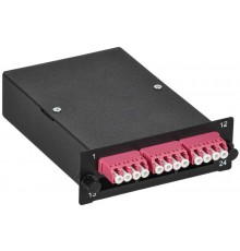 ITK Кассета для кросса ST OM4 MPOf 3хLC-quad (12 ОВ)  FCPS-5004-MPOF-012LCQ  ITK