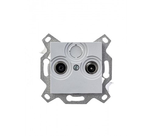 ABB Levit Серый Розетка TV-R проходная 7дБ  5011H-A03607 16W  2CHH083607A6016  ABB