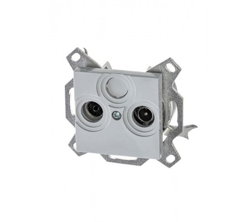 ABB Levit Серый Розетка TV-R проходная 7дБ  5011H-A03607 16W  2CHH083607A6016  ABB