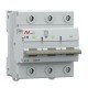 Выключатель автоматический AV-125 3P 80A (D) 10kA  AVERES mcb125-3-80D-av EKF