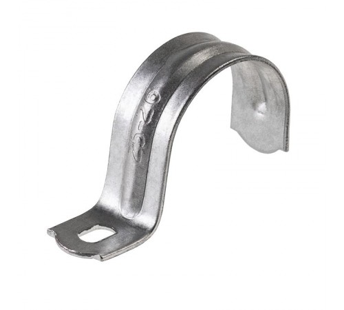 Скоба СМО 25-26 , однолапковая для металлорукава, D20/22 мм, 100 шт/уп.  28-1013-1  REXANT