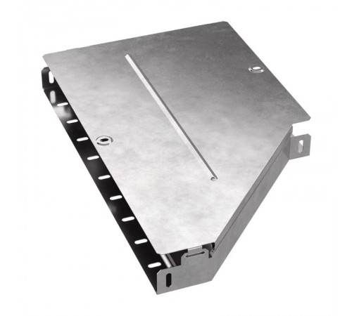 Переходник левый с крышкой Стандарт 500х300х50   PR16.0694  Промрукав