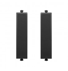 Комплект модульных заглушек "Avanti", "Черный матовый", 0,5 модуля 2 штуки  4412995  DKC