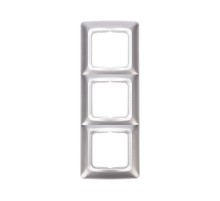 DEA Рамка 3-я горизонтальная Серебряный металлик  KR-78-0287  Kranz