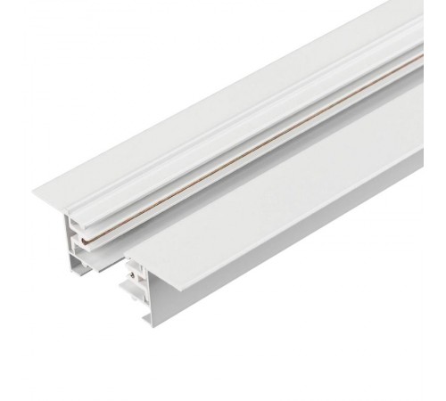 Трек LGD-2TR-TRACK-F-2000-WH-M (C) (Arlight, IP20 Металл, 3 года)  038671  Arlight