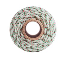 Шнур плетеный ПП 3 мм с серд., 16-пряд. высокопр., цветной, 20 м  139907  Tech-KREP