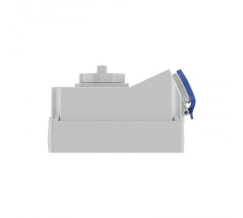 Розетка наружной уст. с механической блокировкой и боковым расположением разъема IP44 16А 2P+E 230В  DIS5601683  DKC