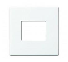 Плата центральная (накладка) для механизма бесконтактного выкл. 6406 U, серия solo/future, цвет альпийский белый  6470-0-0004   2CKA006470A0004  AB