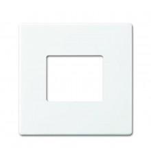 Плата центральная (накладка) для механизма бесконтактного выкл. 6406 U, серия solo/future, цвет альпийский белый  6470-0-0004   2CKA006470A0004  AB