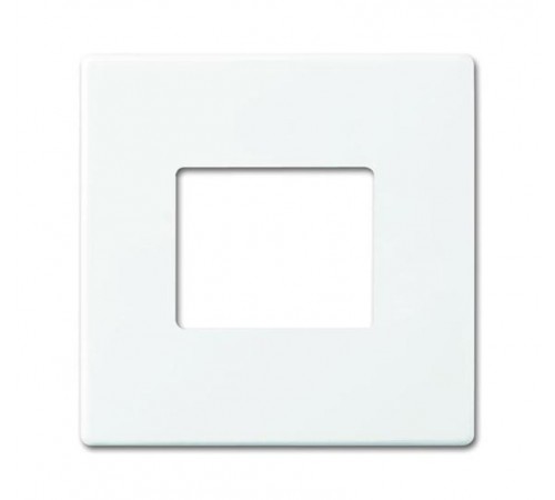 Плата центральная (накладка) для механизма бесконтактного выкл. 6406 U, серия solo/future, цвет альпийский белый  6470-0-0004   2CKA006470A0004  AB