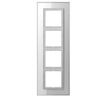 Рамка для серии LS-Plus 4-кратная  LSP984GLWW Jung