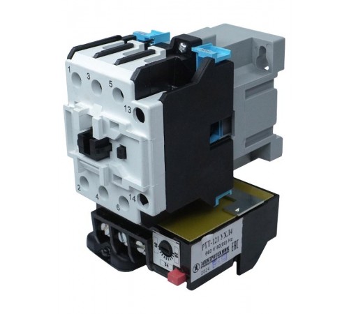 ПМ12-040200 УХЛ4 В, 380В/50Гц, 1з, 40А, нереверсивный, с реле РТТ-121 28,0-40,0А, IP00, пускатель электромагнитный (ЭТ)  ET007030  Электротехник