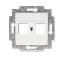 ABB Levit Жемчуг Накладка с суппортом для информационных разъёмов  5014H-A01018 68  2CHH291018A4068  ABB